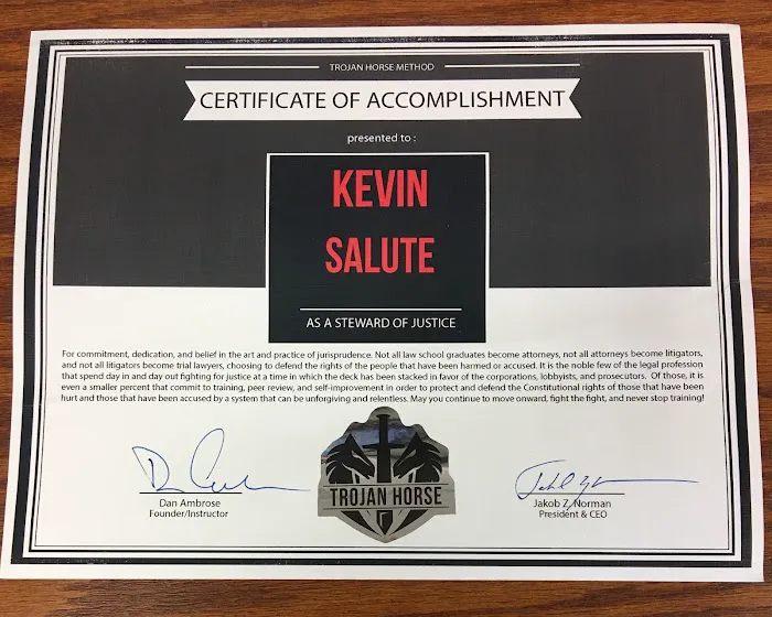 Kevin Salute 6
