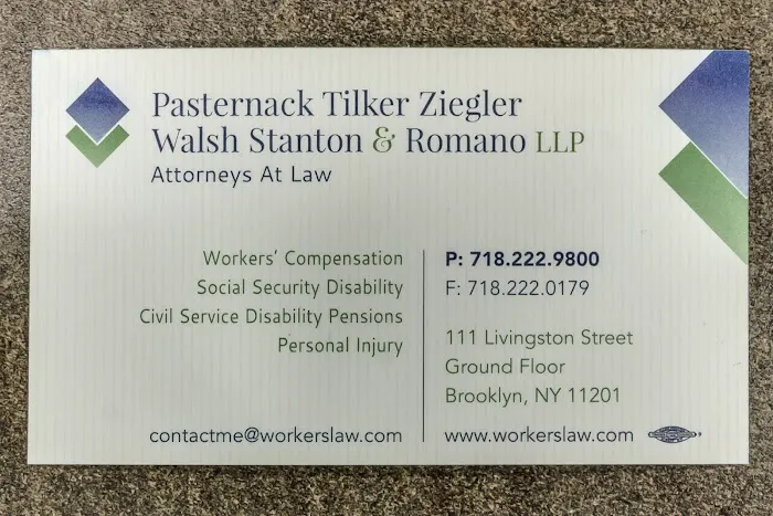 Pasternack Tilker Ziegler Walsh Stanton & Romano L.L.P. 3