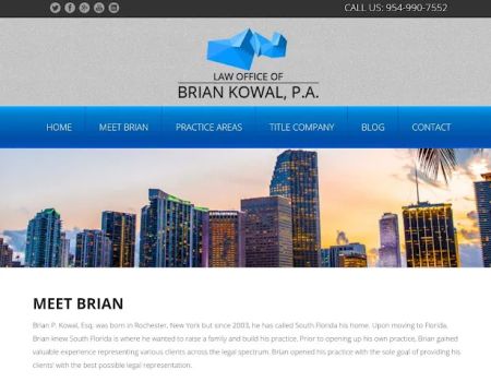 The Law Office of Brian Kowal, PA