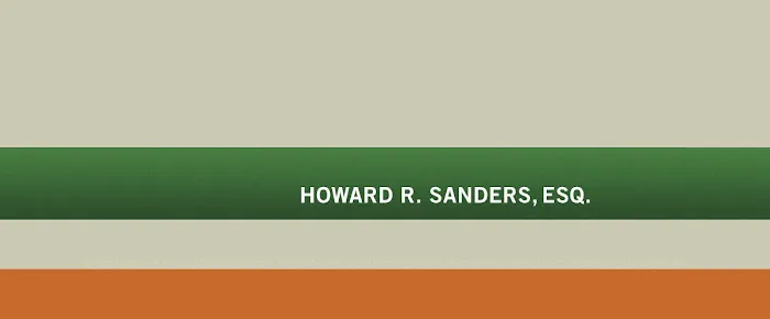 Howard R. Sanders, Esq. 0