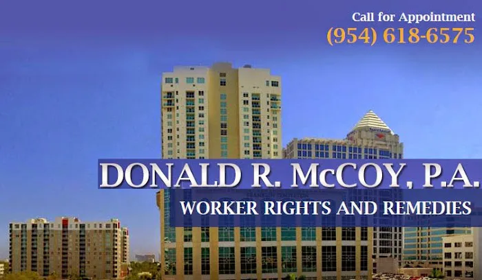 The Law Offices of Donald R. McCoy, P.A. 0
