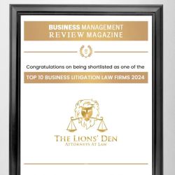The Lions' Den, Attorneys at Law ico