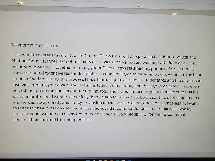 Cohen IP Law Group, P.C. 0