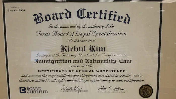 Immigration Lawyers PLLC (immigration attorney Kichul Jack Kim 김기철 이민 전문변호사) 7