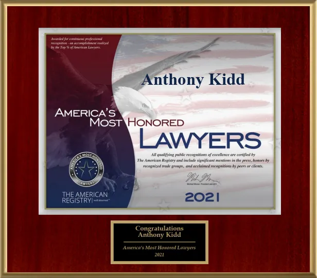 Anthony Kidd, Attorney At Law 1