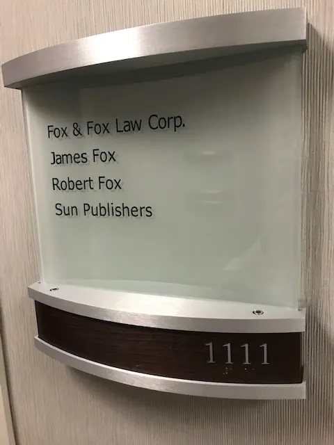 Fox & Fox Law Corporation 4