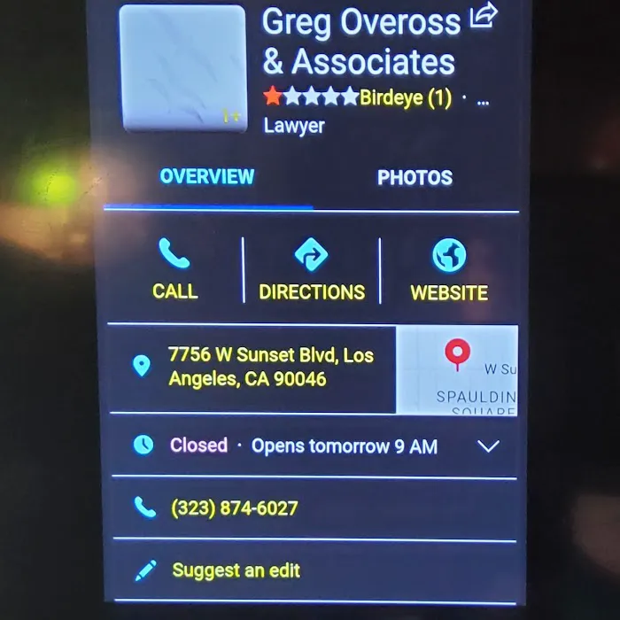 Greg Oveross & Associates 4