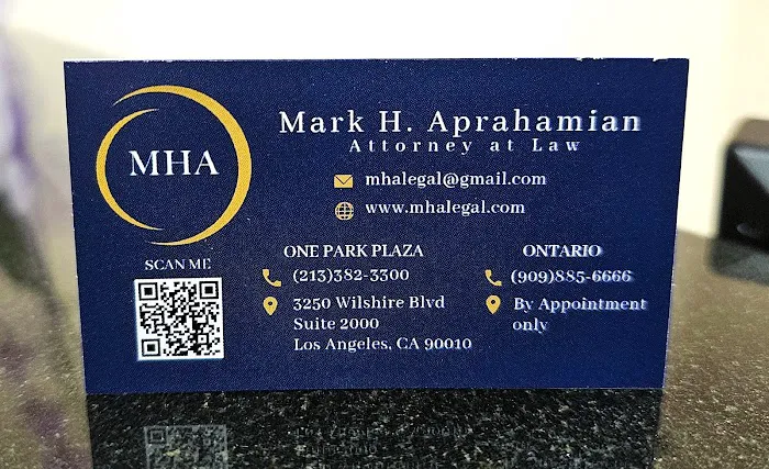 Law Office of Mark H. Aprahamian 3