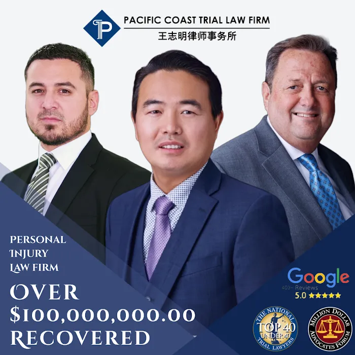 PACIFIC COAST TRIAL LAW FIRM(圣地亚哥资深专精车祸律师 王志明律师) 8
