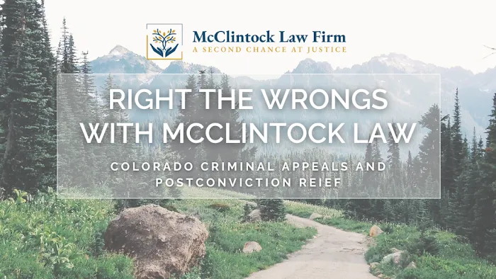 McClintock Law Firm - Colorado Criminal Appeals and Appellate Lawyer 1