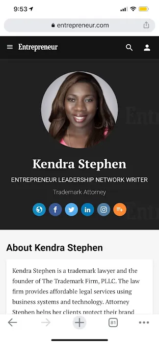 Kendra Stephen - Brand and Trademark Lawyer 2