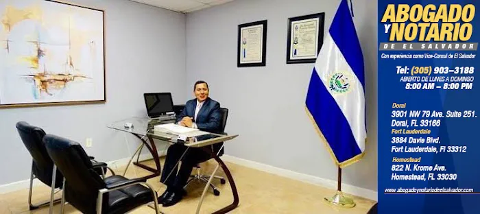 Abogados y Notarios Salvadoreños en Fort Lauderdale, Florida 2