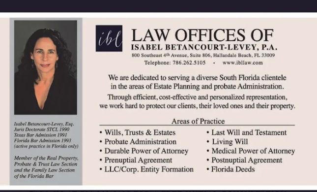 Law Office of Isabel Betancourt Levey