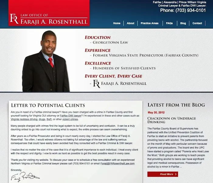 Law Office Of Faraji A. Rosenthall 0