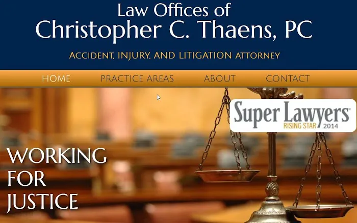 Law Offices of Christopher C. Thaens, PC 4