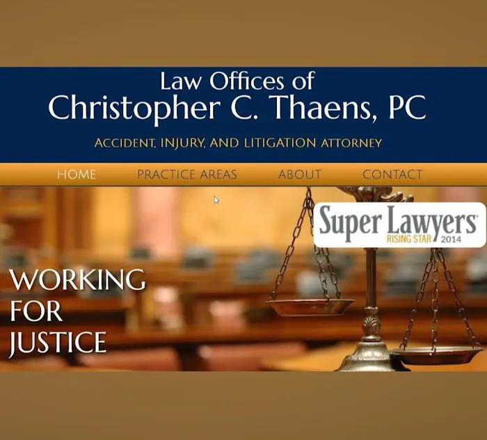 Law Offices of Christopher C. Thaens, PC 7