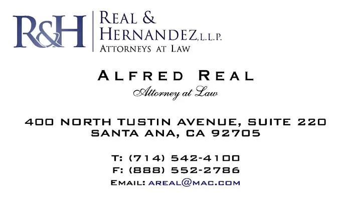 Real & Hernandez, LLP | Los Abogados Real y Hernandez 0