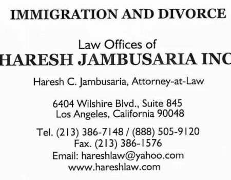 Law Offices of Haresh Jambusaria Inc