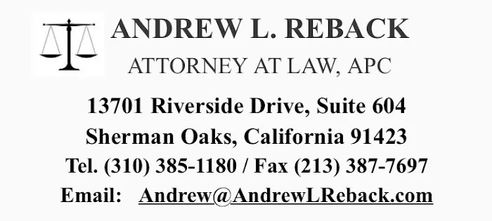 Andrew L. Reback, Attorney at Law, APC 0