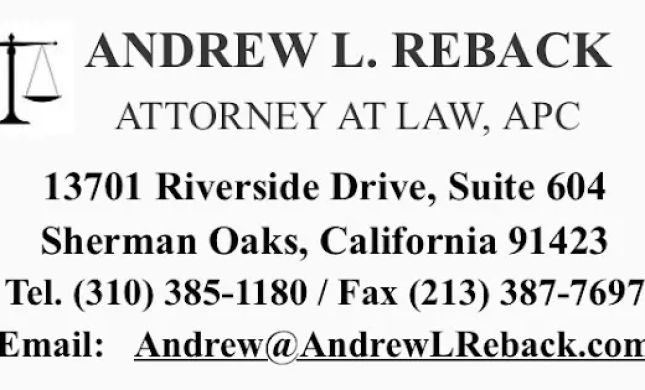 Andrew L. Reback, Attorney at Law, APC
