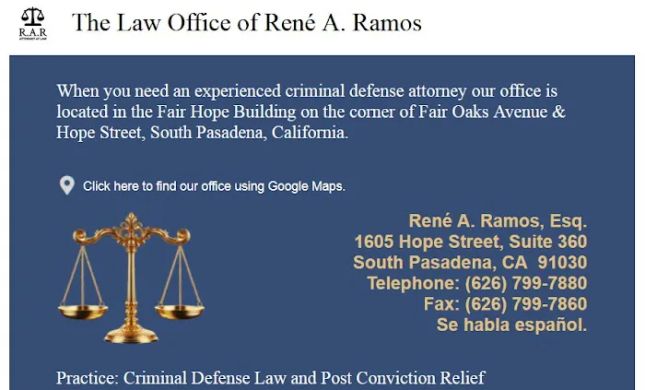 Law Office of Rene A. Ramos