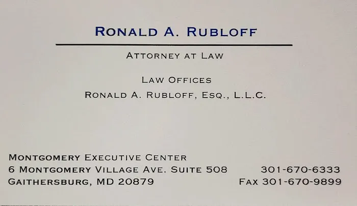 Law Offices of Ronald A. Rubloff Esq. 0