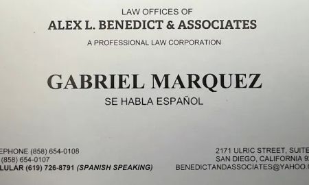 Law Offices Alex L Benedict & Assoc., APC