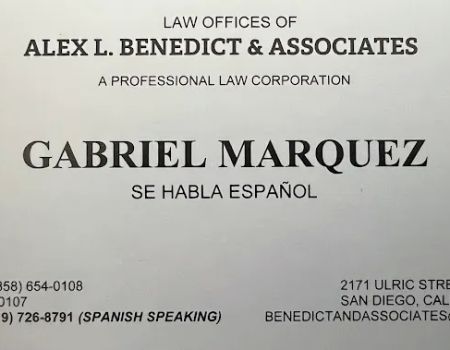 Law Offices Alex L Benedict & Assoc., APC