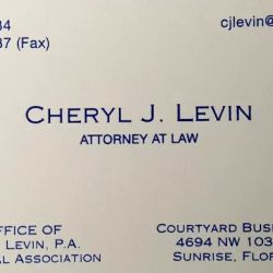Law Offices of Cheryl J. Levin P.A. ico