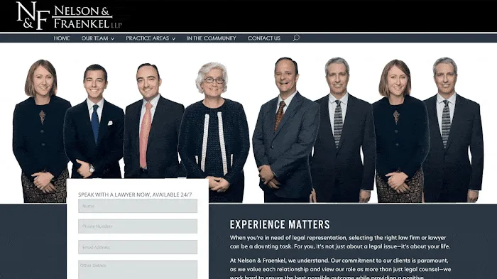 Nelson & Fraenkel LLP 2