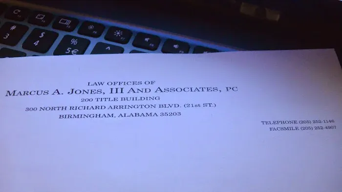 Marcus A. Jones, III, P.C. 0