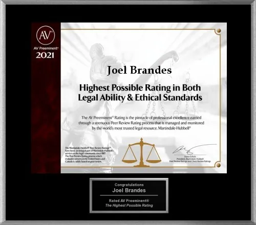 The Law Firm of Joel R. Brandes, P.C. 0