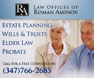 Roman Aminov Estate Law Brooklyn Esq. 1