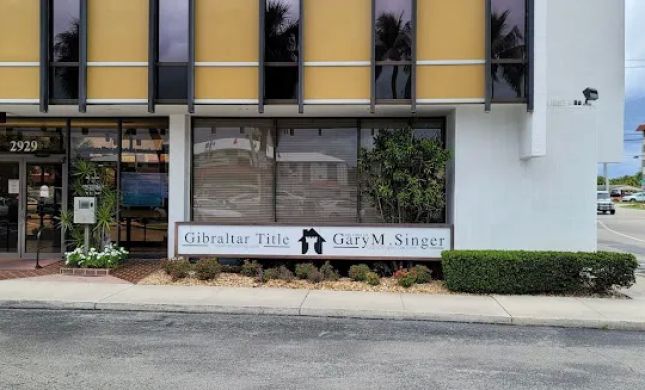 Gibraltar Title Law Firm Of Gary M. Singer