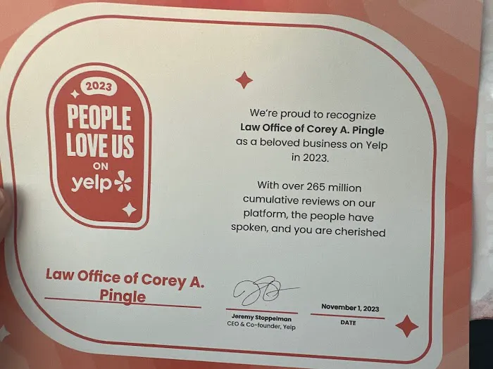 Law Office of Corey A. Pingle 0
