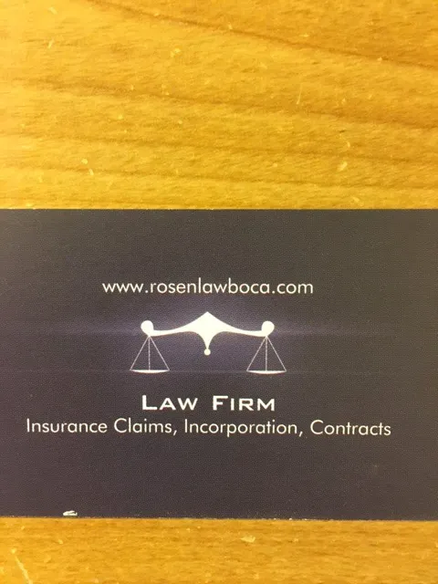 The Law Firm of Joseph J. Rosen, P.A. 4