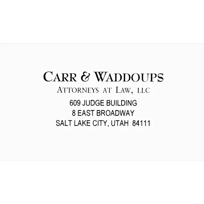 Carr & Waddoups 0
