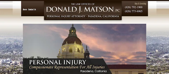 The Law Offices Of Donald J. Matson, PC 1