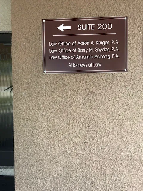 The Law Office of Barry M. Snyder P.A. 1
