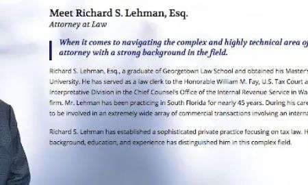 Lehman Tax Law