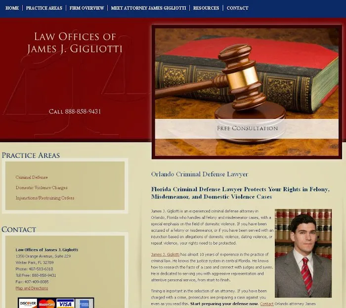 Law Office of James J. Gigliotti 6
