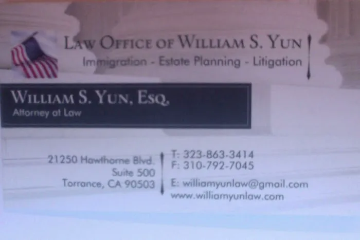 Law Office of William S. Yun 1