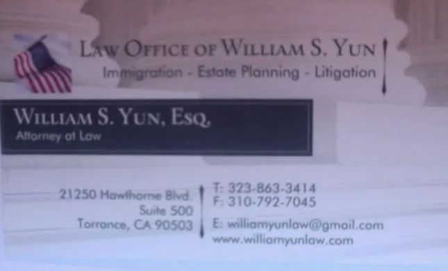 Law Office of William S. Yun