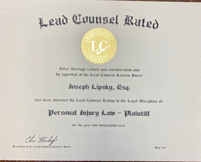Law Offices of Joseph I. Lipsky 0