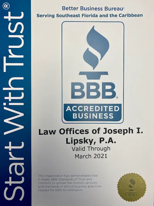 Law Offices of Joseph I. Lipsky 1