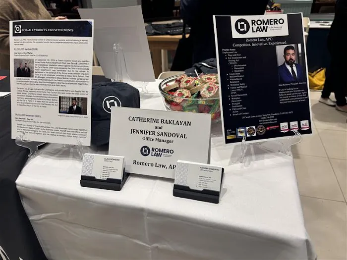 Romero Law, APC - Pasadena Employment Law Lawyers 7
