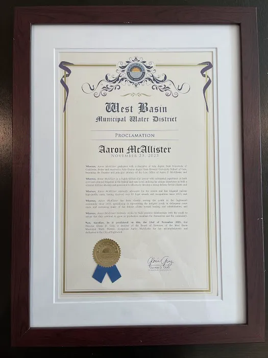 The Law Office of Aaron McAllister 2