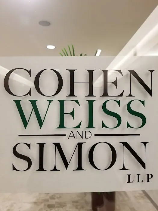 Cohen, Weiss and Simon LLP 1