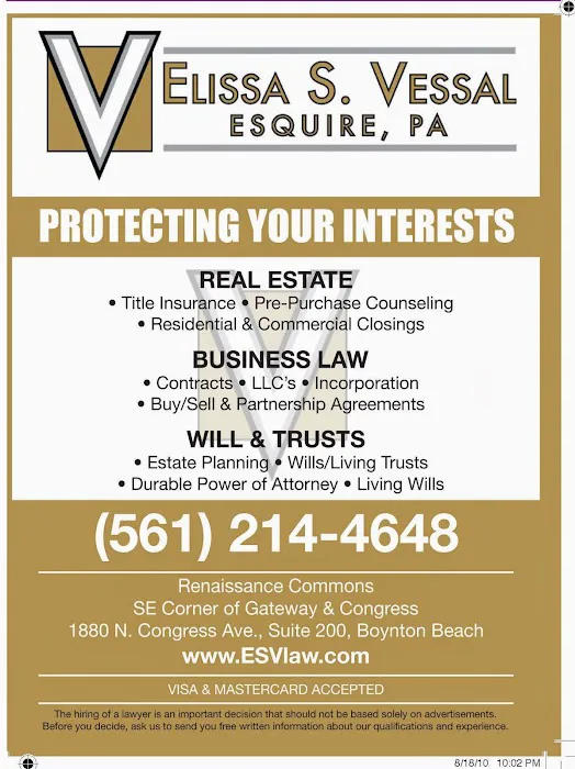 Elissa S. Vessal, Esquire PA 2