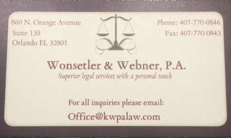 Wonsetler & Webner, P.A.
